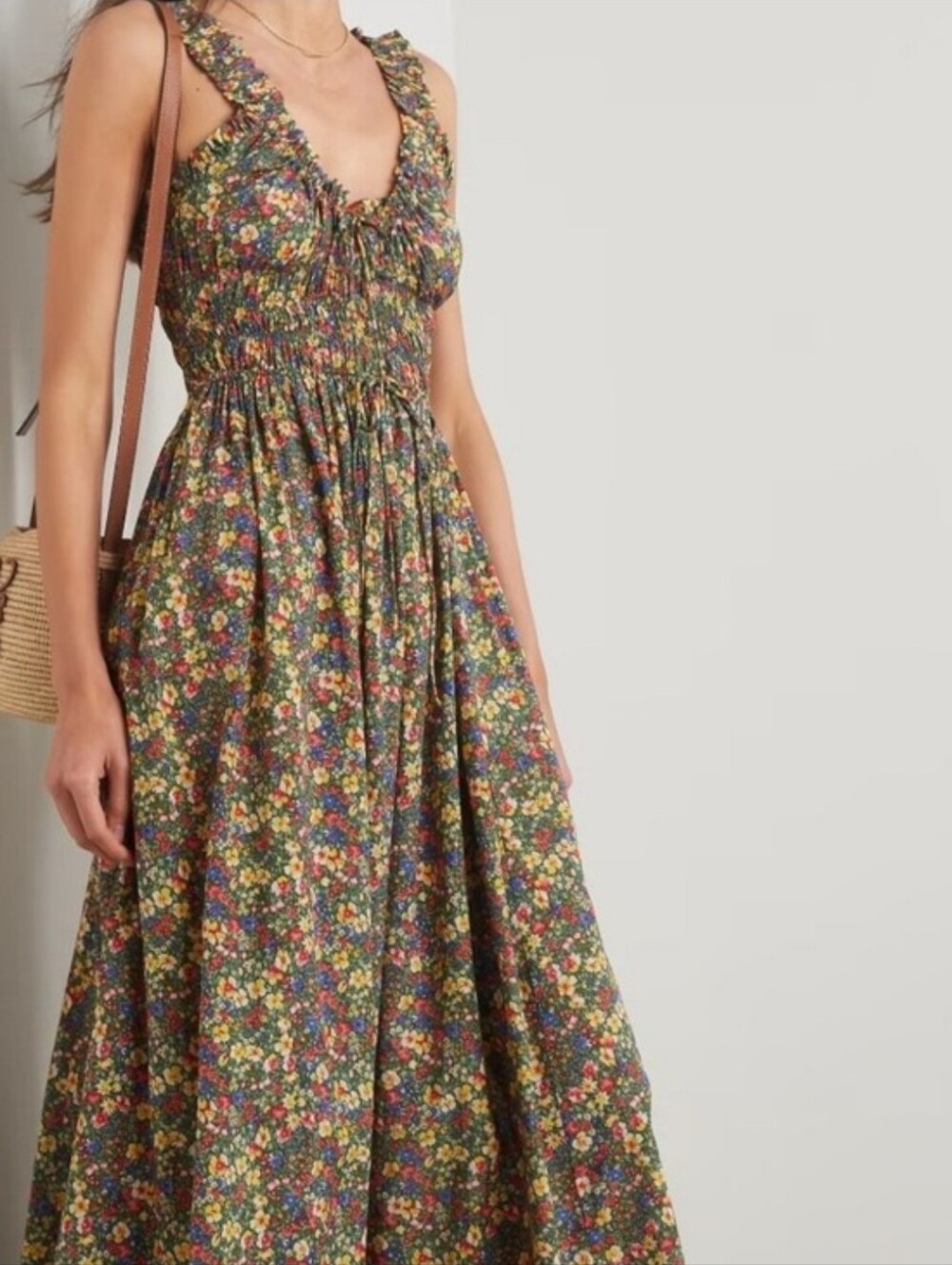 Doen emmaretta dress in green valley, medium - Picture 2 of 8